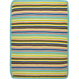 George Home Tropical Safari striped knitted baby shawl, UK version