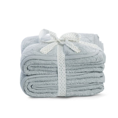 George Home grey hooded towels 2-pack - British product