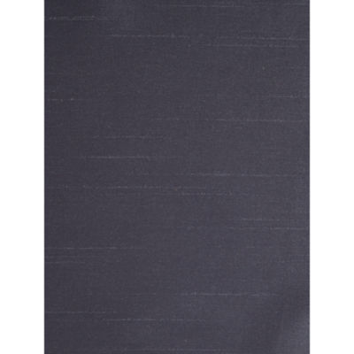 George Home charcoal faux silk eyelet curtains, imported from the UK