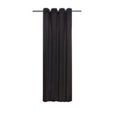George Home charcoal faux silk curtains 90x90 inches - British product