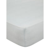 George Home light grey fitted sheet double - British product