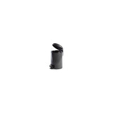 George Home charcoal bathroom pedal bin 3 litre, UK version