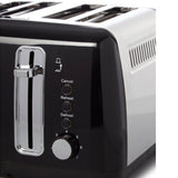 George Home black 4 slice toaster (British brand)