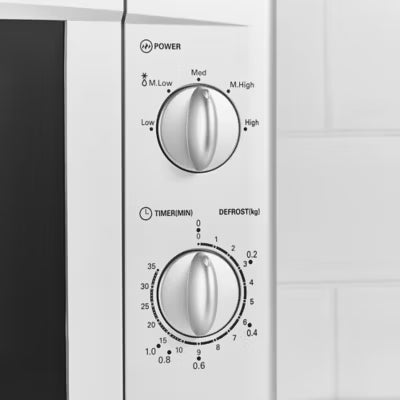 George Home silver microwave oven 17L, UK version