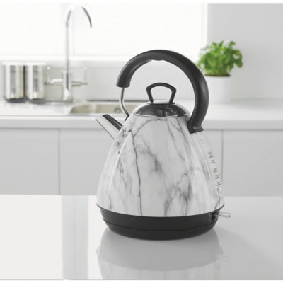 George Home marble effect pyramid kettle 1.7L, imported from the UK
