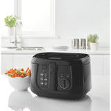 George Home black deep fryer 2.5L, UK version