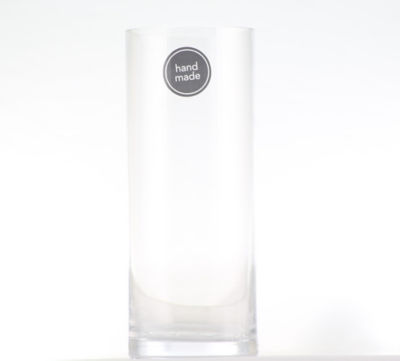George Home clear cylinder vase 25cm, UK version