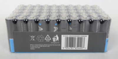 ASDA AA Long Life Super Alkaline Batteries 50 pack - British product