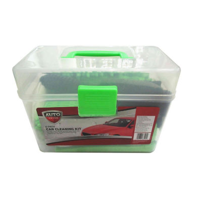 Auto Drive 6 piece car cleaning kit - British product