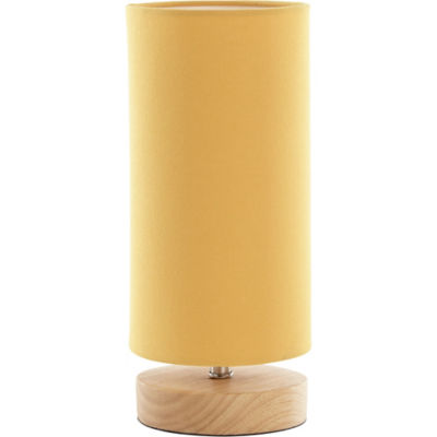George Home Mustard Cylinder Table Lamp