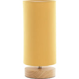 George Home Mustard Cylinder Table Lamp
