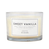 George Home sweet vanilla multiwick scented candle, UK version