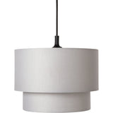ASDA George Home Grey Two-Tier Pendant Light Shade- Buy online at McGrocer