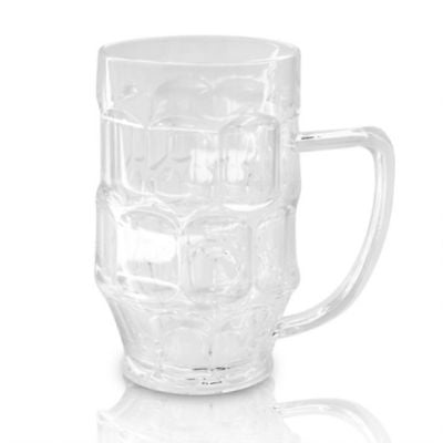 George Home clear plastic beer mug - British product