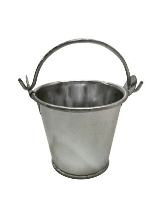 ASDA mini galvanised bucket 6cm, UK version