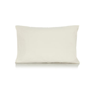 George Home cream pillowcase pair 48x74 cm - British product