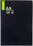 Pen & Gear A5 plain writing pad with 100 sheets, imported from the UK