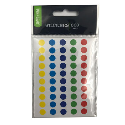 Pen & Gear dot and star stickers, imported from the UK