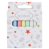 ASDA coloured chalk pack 16 piece - British product