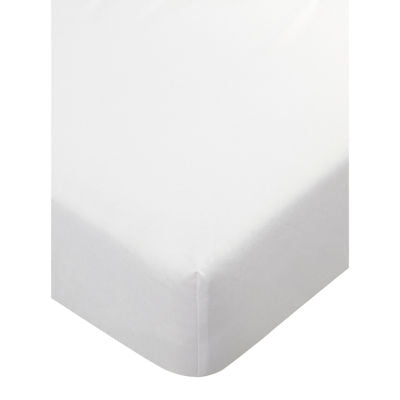 George Home White Mattress Protector Cotbed, UK version