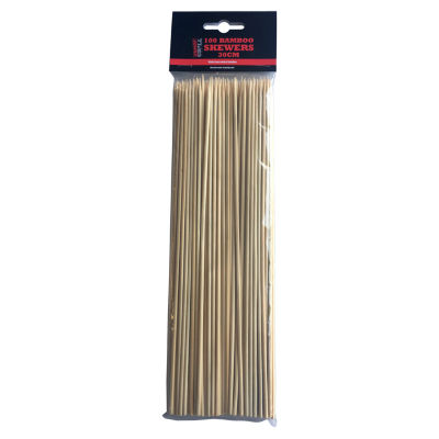 Expert Grill bamboo skewers 30cm pack of 100 - British product