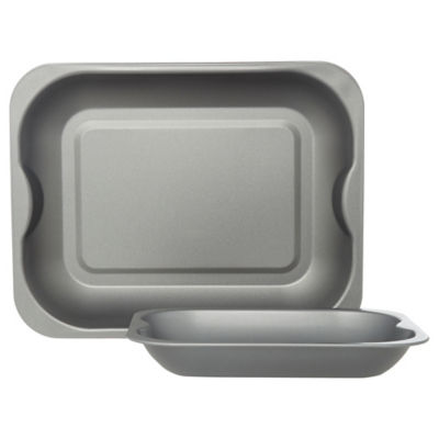 George grey roaster set two pack including 38cm and 28cm, UK version