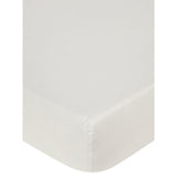 George Home white sateen fitted sheet king, UK version