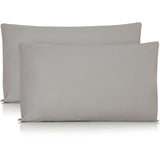 George Home grey sateen pillowcases Pair set, UK version