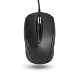 ONN black wired optical mouse, imported from the UK