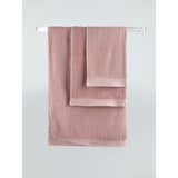 ASDA George Home Dusky Pink Cotton Hand Towel Small- Buy online at McGrocer