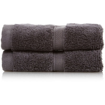 George Home dark grey cotton face cloth, UK version