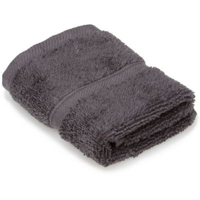George Home dark grey cotton face cloth, UK version
