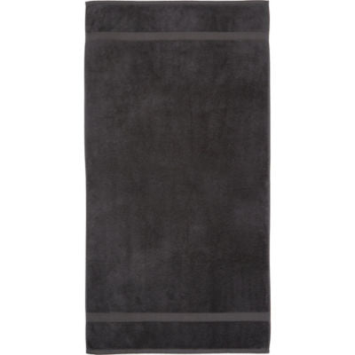 George Home Medium Dark Grey Cotton Bath Towel, UK version
