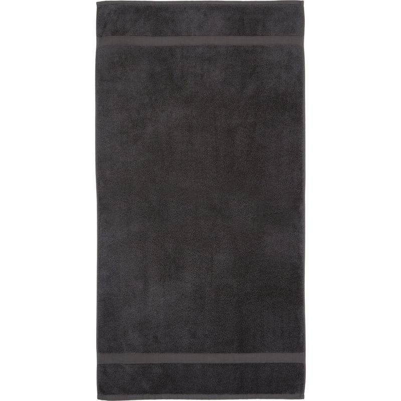 George Home Medium Dark Grey Cotton Bath Towel, UK version