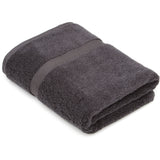 George Home Medium Dark Grey Cotton Bath Towel, UK version