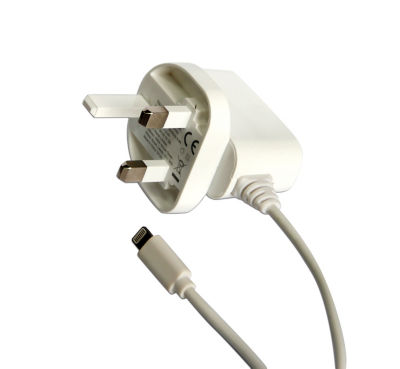 ONN Lightning Connector 12W wall charger, imported from the UK