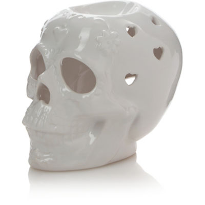 George Home skull oil burner ceramic - UK version