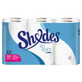 ASDA ASDA Shades So Soft Quilted Toilet Roll 12 Rolls- Buy online at McGrocer