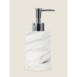 George Home Marble-effect Soap Dispenser