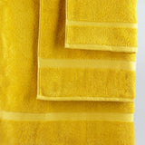 George Home small mustard cotton hand towel, UK version