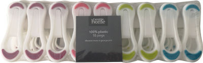 George Home plastic clothes pegs, UK version