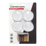 ASDA 4 Pack LED Puck Lights - British product