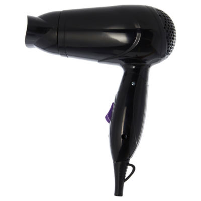 George Compact Travel Hair Dryer With Folding Handle - British product
