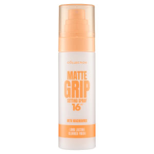 Collection matte grip setting spray 80ml, imported from the UK