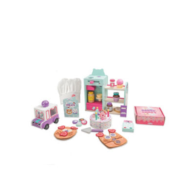Gabby's Dollhouse Cakey Cat Cafe playset with dessert counter - British product