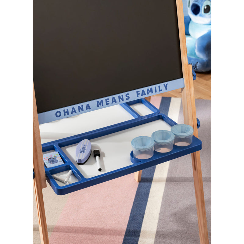 Disney Stitch wooden easel art set (British brand)