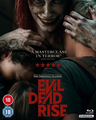 Evil Dead Rise Blu-ray horror film, imported from the UK