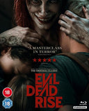 Evil Dead Rise Blu-ray horror film, imported from the UK