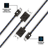 STEALTH twin Play & Charge cables for PS5, 3M length (British brand)