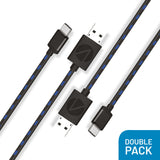STEALTH twin Play & Charge cables for PS5, 3M length (British brand)
